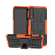 Чехол Hybrid Armor для Samsung Galaxy A7 (2018) (черный + оранжевый) Чехол Hybrid Armor для Samsung Galaxy A7 (2018) (черный + оранжевый)
