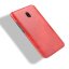 Кожаная накладка-чехол для Xiaomi Redmi 8A (красный)