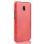 Кожаная накладка-чехол для Xiaomi Redmi 8A (красный)