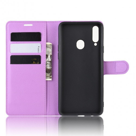 Чехол для Samsung Galaxy A20s (фиолетовый)