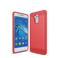 Чехол-накладка Carbon Fibre для Huawei Enjoy 6s / Huawei Honor 6c (красный)