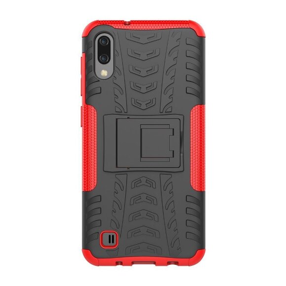 Чехол Hybrid Armor для Samsung Galaxy M10 (черный + красный) Чехол Hybrid Armor для Samsung Galaxy M10 (черный + красный)