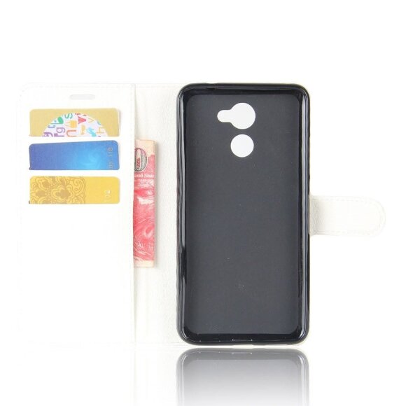 Чехол с визитницей для Huawei Enjoy 7 Plus (белый) Чехол с визитницей для Huawei Enjoy 7 Plus (белый)