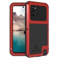 Гибридный чехол LOVE MEI для Samsung Galaxy Note 20 (красный)