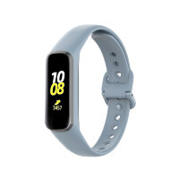 Силиконовый ремешок для Samsung Galaxy Fit E SM-R375 (серый)