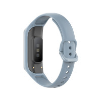 Силиконовый ремешок для Samsung Galaxy Fit E SM-R375 (серый)