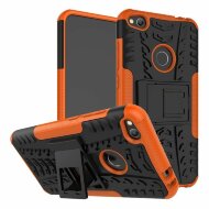 Чехол Hybrid Armor для Huawei Honor 8 lite (черный + оранжевый) Чехол Hybrid Armor для Huawei Honor 8 lite (черный + оранжевый)