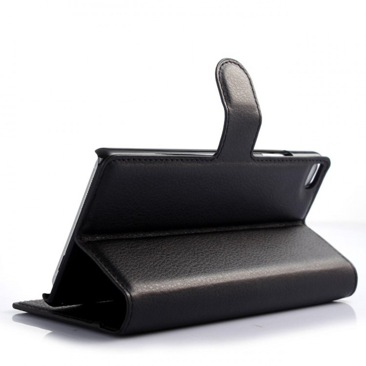 Чехол с визитницей для Huawei P8 (черный)