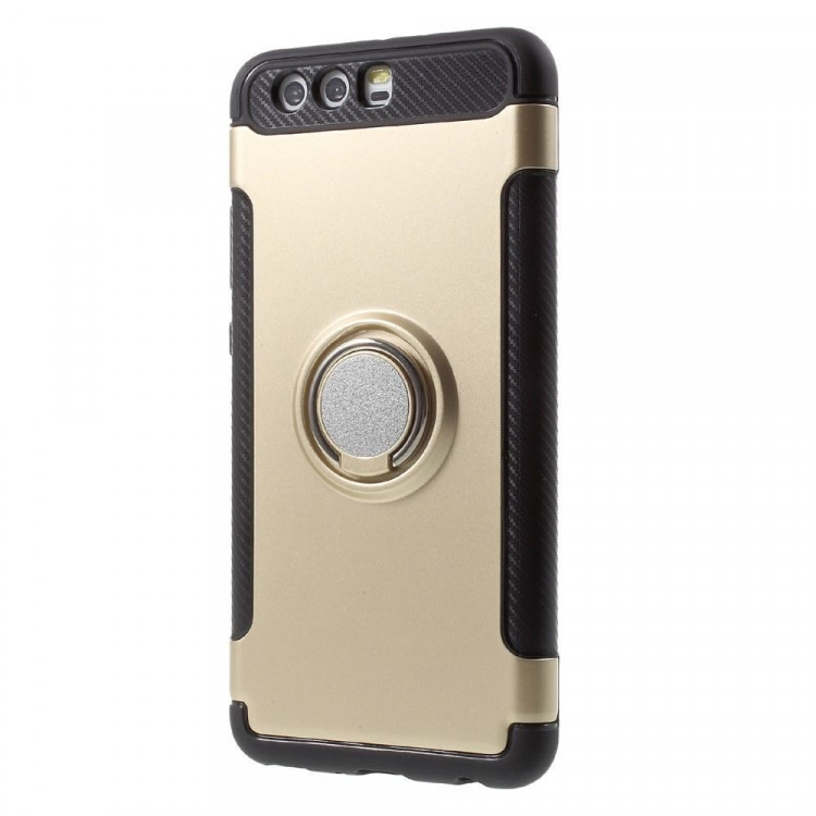 Чехол Hybrid Kickstand для Huawei P10 (золотой)