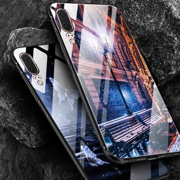 Чехол-накладка для Huawei P20 (The Butterfly) Чехол-накладка для Huawei P20 (The Butterfly)
