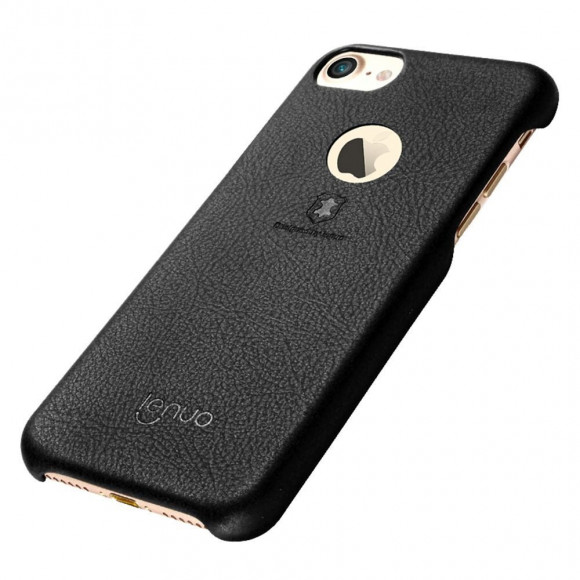 Кожаная накладка LENUO для iPhone 7 (черный) Кожаная накладка LENUO для iPhone 7 (черный)