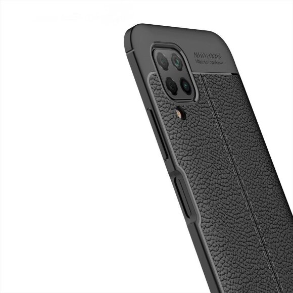 Чехол-накладка Litchi Grain для Huawei nova 6 SE / Huawei P40 lite (черный) Чехол-накладка Litchi Grain для Huawei nova 6 SE / Huawei P40 lite (черный)