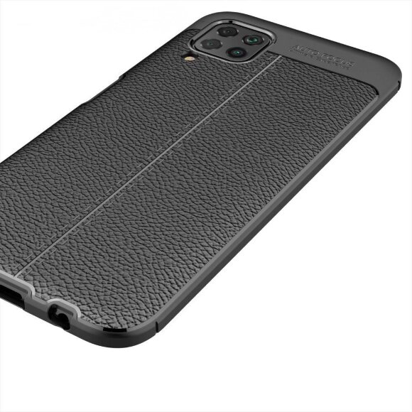 Чехол-накладка Litchi Grain для Huawei nova 6 SE / Huawei P40 lite (черный) Чехол-накладка Litchi Grain для Huawei nova 6 SE / Huawei P40 lite (черный)