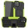 Чехол Hybrid Armor для iPhone 13 (черный + зеленый)
