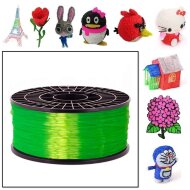 Нить SBS GLASS пластика для 3Д ручек - 10 метров (Неоновые огни, флоуресцентный)