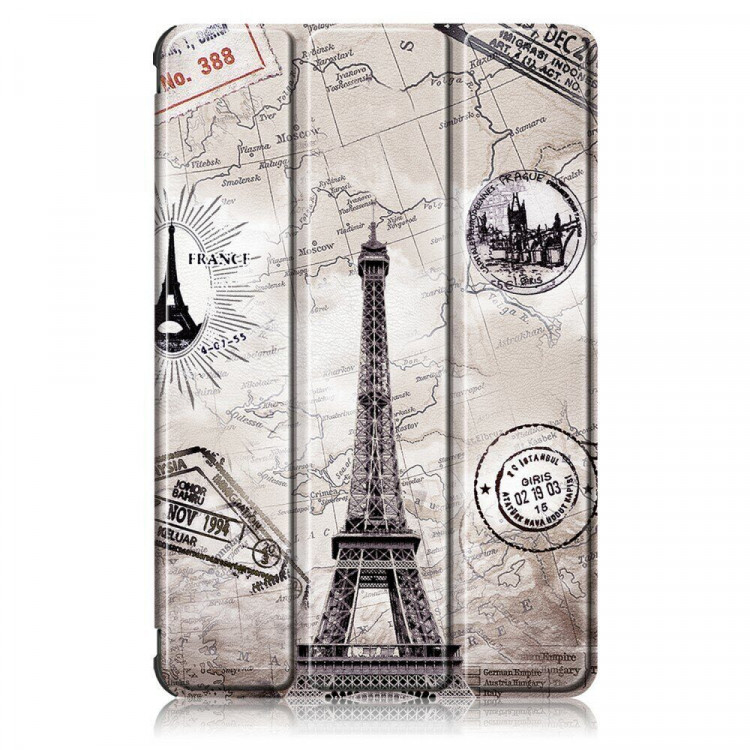 Чехол Smart Case для Samsung Galaxy Tab S7 SM-T870 / SM-T875 и Galaxy Tab S8 SM-X700 / SM-X706 (Eiffel Tower)