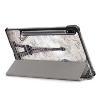 Чехол Smart Case для Samsung Galaxy Tab S7 SM-T870 / SM-T875 и Galaxy Tab S8 SM-X700 / SM-X706 (Eiffel Tower)