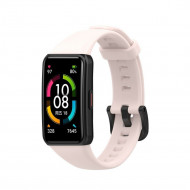 Силиконовый ремешок для Huawei Band 6 / Honor Band 6 (розовый) Силиконовый ремешок для Huawei Band 6 / Honor Band 6 (розовый)