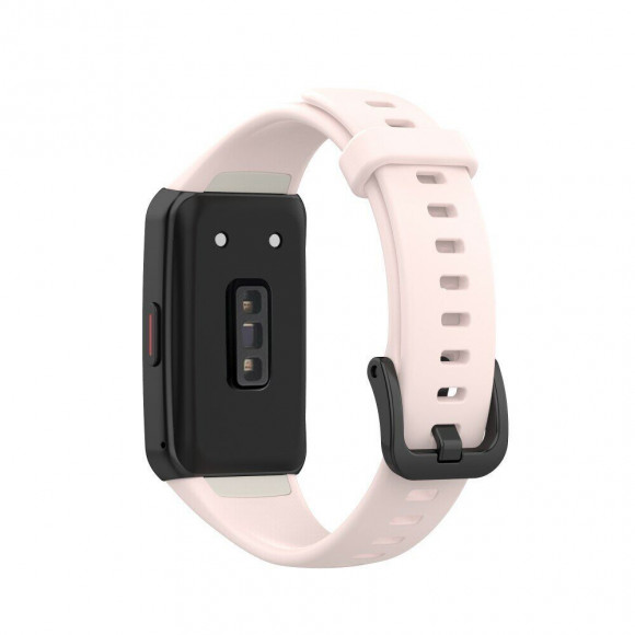 Силиконовый ремешок для Huawei Band 6 / Honor Band 6 (розовый) Силиконовый ремешок для Huawei Band 6 / Honor Band 6 (розовый)
