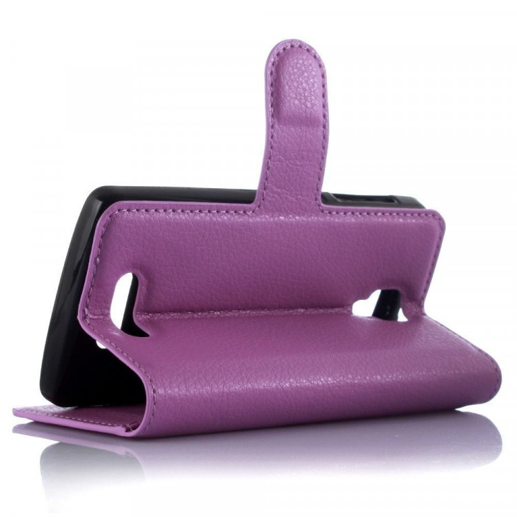 Чехол с визитницей для Lenovo A1000 (фиолетовый)