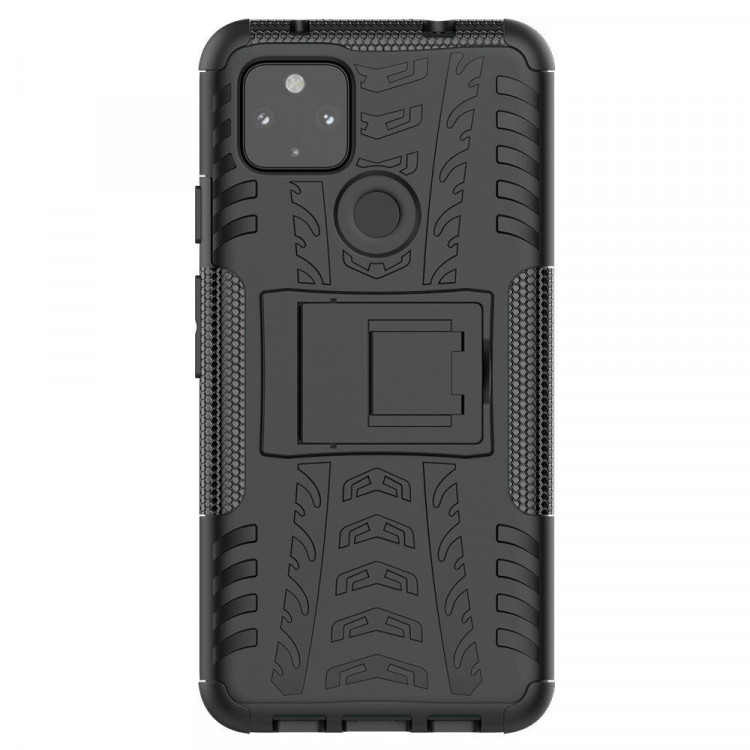 Чехол Hybrid Armor для Google Pixel 4a 5G (черный)