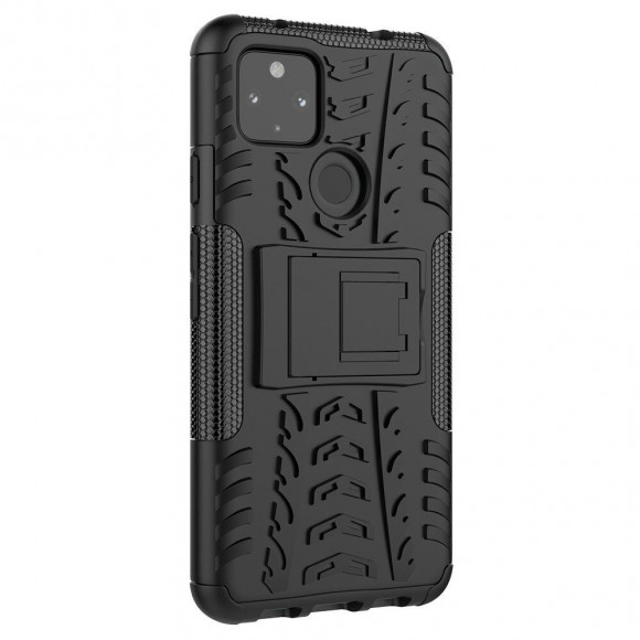 Чехол Hybrid Armor для Google Pixel 4a 5G (черный) Чехол Hybrid Armor для Google Pixel 4a 5G (черный)