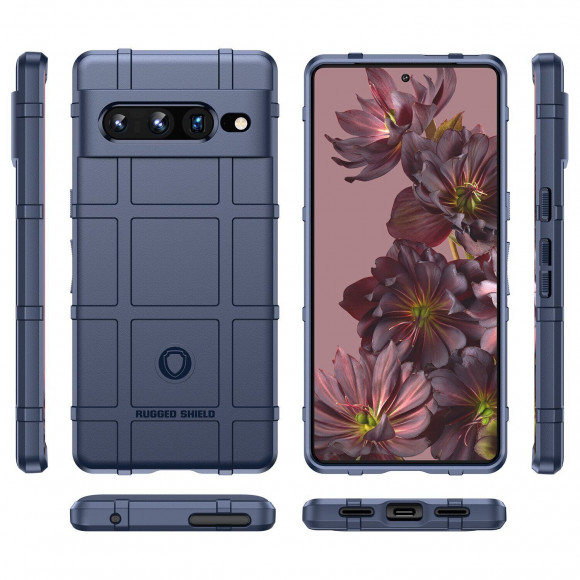 Чехол-накладка Shock-proof для Google Pixel 7 Pro (синий) Чехол-накладка Shock-proof для Google Pixel 7 Pro (синий)