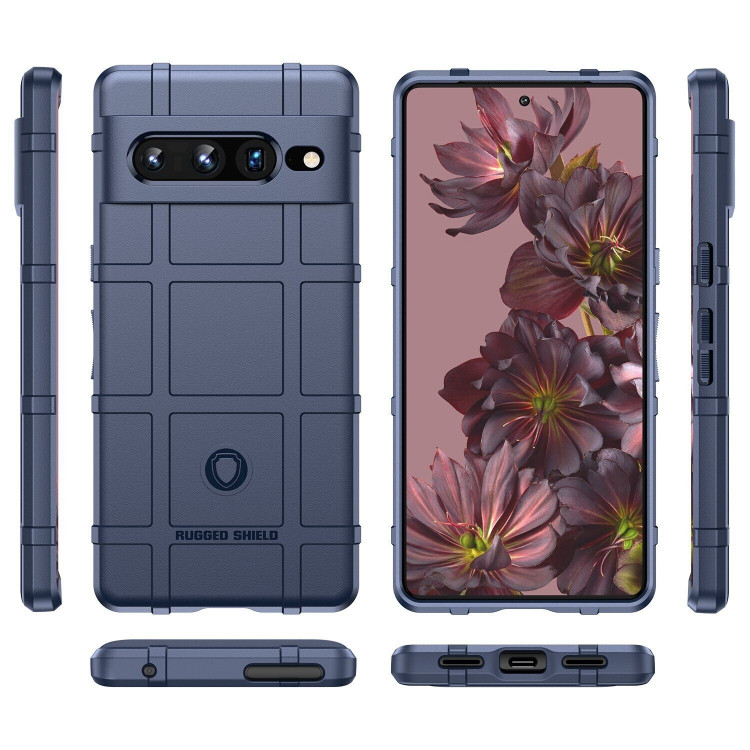 Чехол-накладка Shock-proof для Google Pixel 7 Pro (синий)