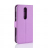 Чехол с визитницей для Nokia 5.1 Plus / Nokia X5 (фиолетовый)