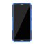 Чехол Hybrid Armor для Nokia 7.2 / Nokia 6.2 (черный + голубой)