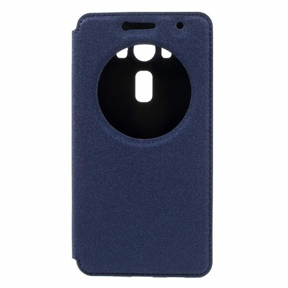 Чехол с окном для ASUS ZenFone 3 Deluxe ZS550KL (синий) Чехол с окном для ASUS ZenFone 3 Deluxe ZS550KL (синий)