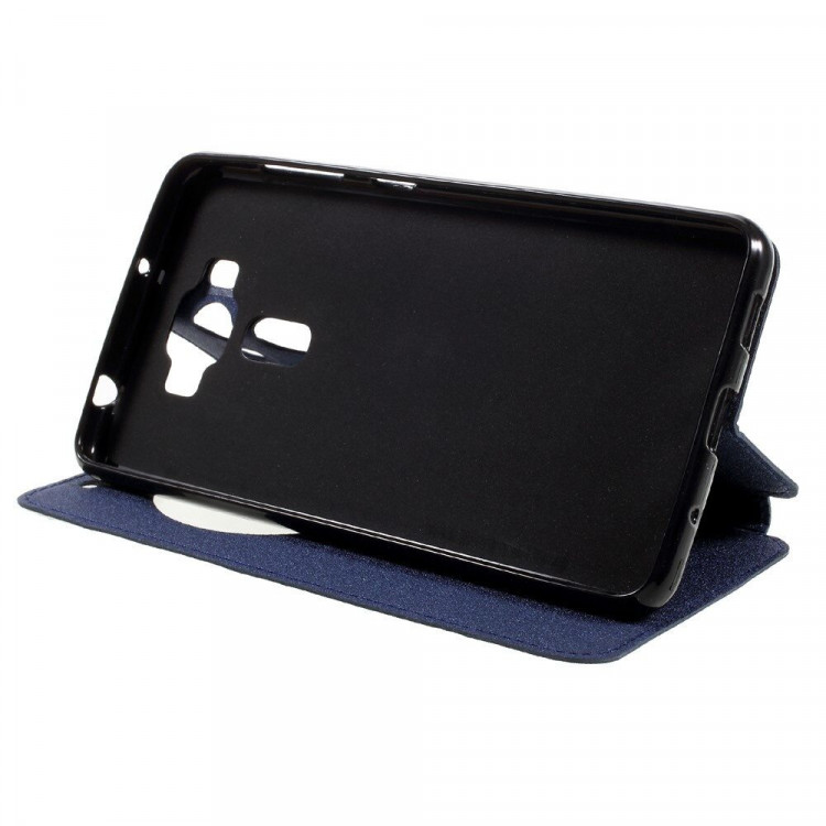 Чехол с окном для ASUS ZenFone 3 Deluxe ZS550KL (синий)