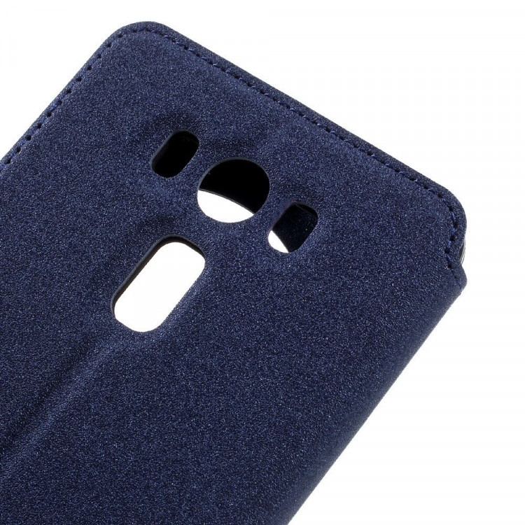 Чехол с окном для ASUS ZenFone 3 Deluxe ZS550KL (синий)