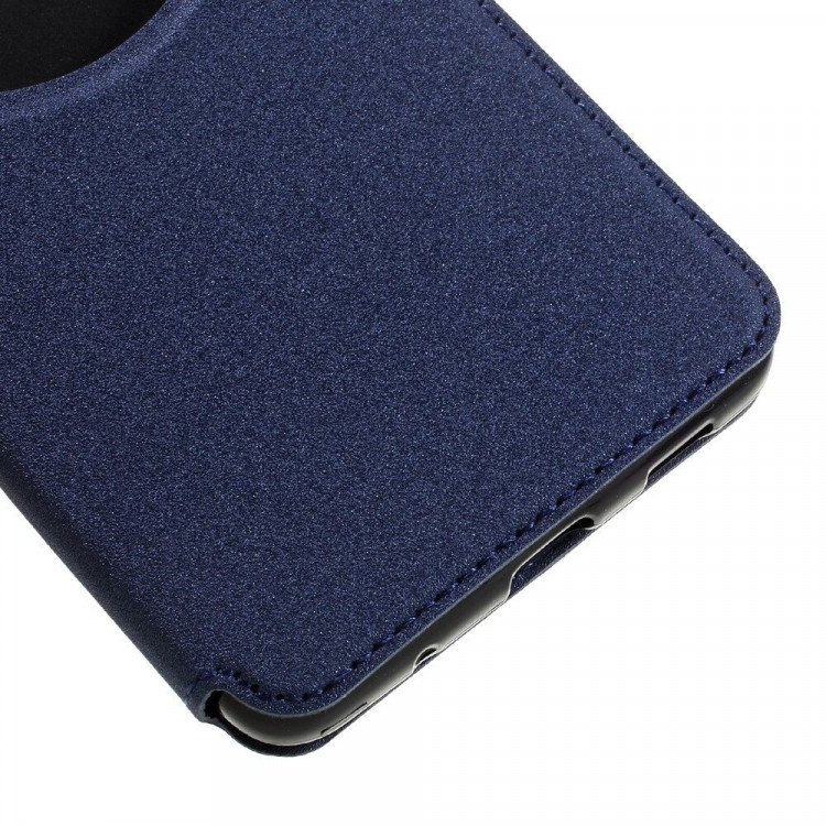 Чехол с окном для ASUS ZenFone 3 Deluxe ZS550KL (синий)