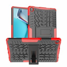 Чехол Hybrid Armor для Realme Pad 10.4 (черный + красный)