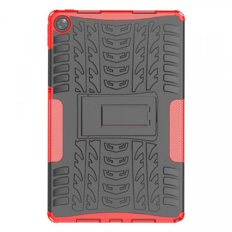 Чехол Hybrid Armor для Realme Pad 10.4 (черный + красный)