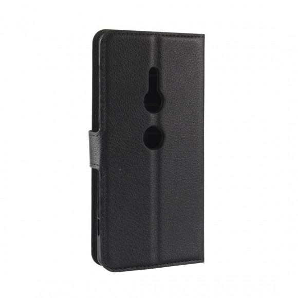 Чехол с визитницей для Sony Xperia XZ2 (черный)