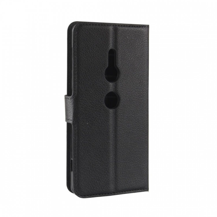 Чехол с визитницей для Sony Xperia XZ2 (черный)