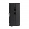 Чехол с визитницей для Sony Xperia XZ2 (черный)