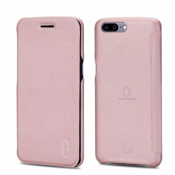Чехол LENUO для OnePlus 5 (розовый)