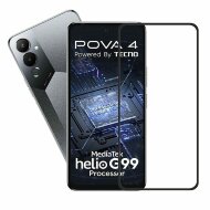 Защитное стекло 3D для TECNO POVA 4 (черный) Защитное стекло 3D для TECNO POVA 4 (черный)