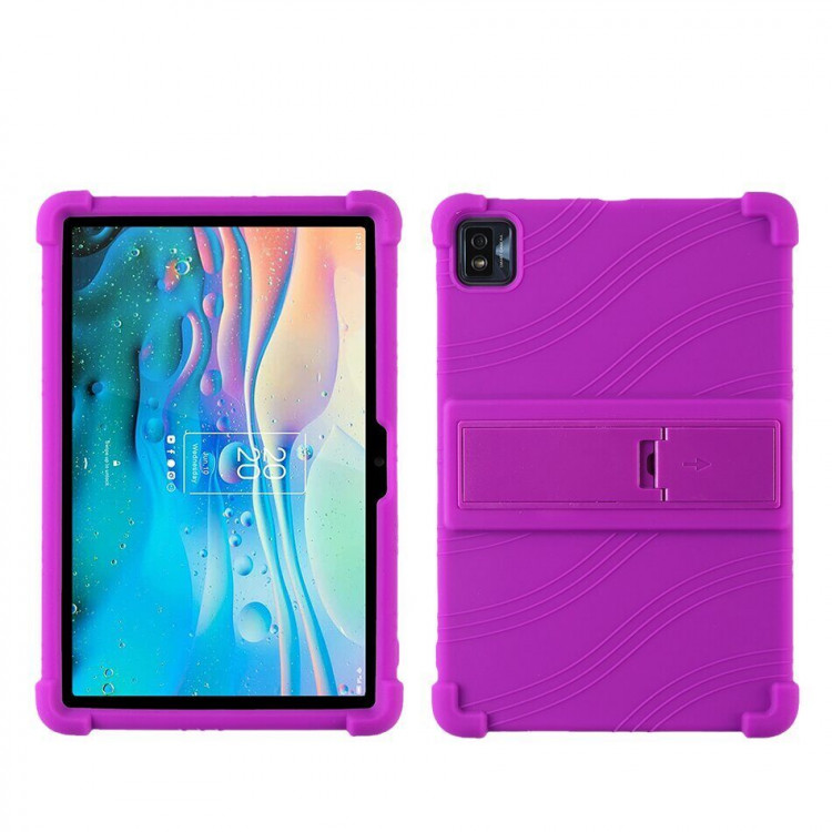 Силиконовый чехол для TCL NxtPaper 10s, TCL TAB 10s 4G 9080G, 9081X (2021) (фиолетовый)