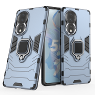 Чехол Armor Ring Holder для Honor 80 (темно-синий)