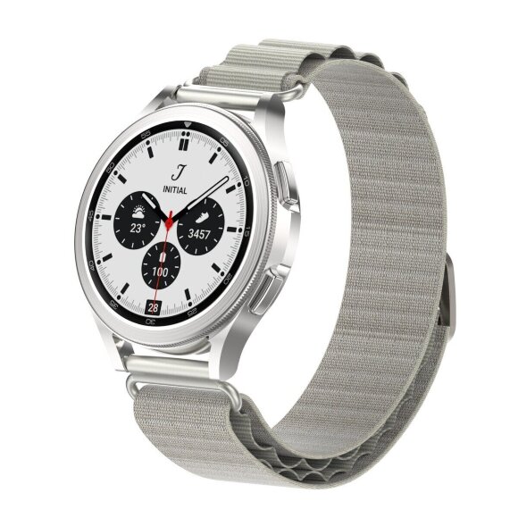 Ремешок Альпийская петля для часов 20мм (белый) Ремешок Альпийская петля для часов 20мм (белый)