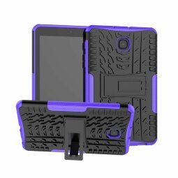 Чехол Hybrid Armor для Samsung Galaxy Tab A 8.0 (2018) SM-T387 (черный + фиолетовый)