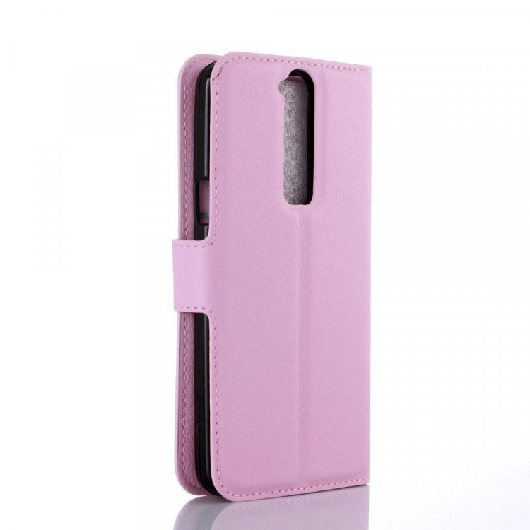 Чехол с визитницей для ZTE Axon mini (розовый)