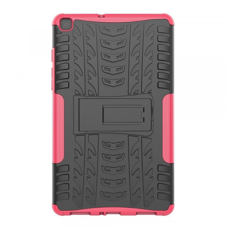 Чехол Hybrid Armor для Samsung Galaxy Tab A 8.0 (2019) T290 / T295 (черный + розовый)