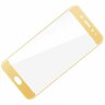 Защитное стекло 3D для Meizu M5 Note (золотой)