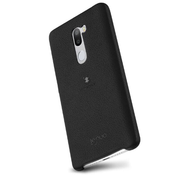 Кожаная накладка LENUO для Xiaomi Mi5S Plus (черный) Кожаная накладка LENUO для Xiaomi Mi5S Plus (черный)