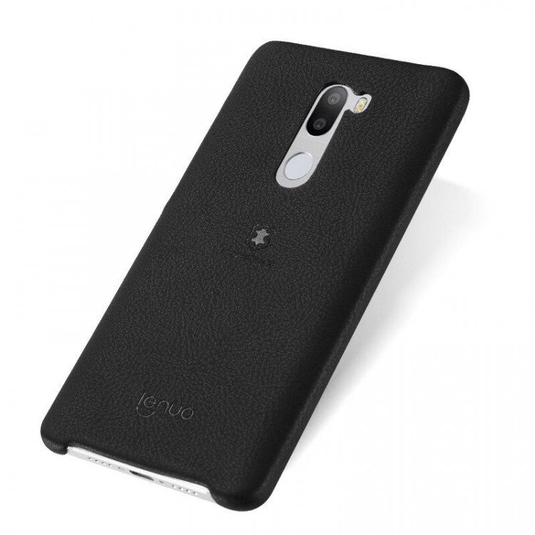 Кожаная накладка LENUO для Xiaomi Mi5S Plus (черный)